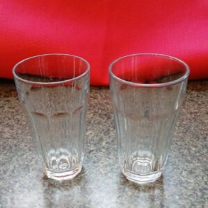2 Vintage Palaks Tumblers Water Glasses. Mint